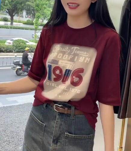 2026春新款网红同款t恤打底衫女修身显瘦百搭中袖体恤上衣小衫潮T