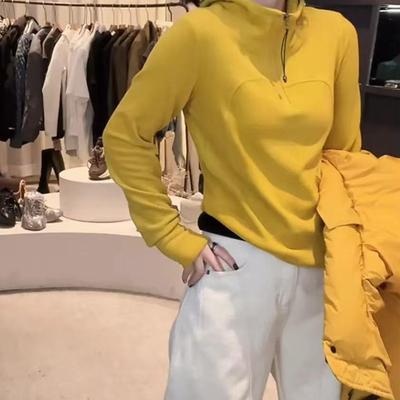 加厚保暖连帽双面德绒卫衣女2025冬新款时尚百搭长袖内搭上衣帽衫