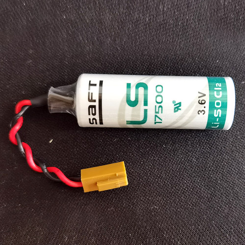 帅福得SAFT LS17500 3.6V 工控PLC锂电池 A型ER17500V代替ER17505