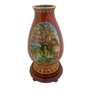 北京市珐琅厂 直播第一百零一期 10寸 光华瓶