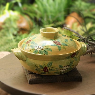 万土烧青棠土锅粗陶土家用砂锅煲