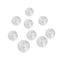 Прозрачный 12 мм на котти около 210 штук