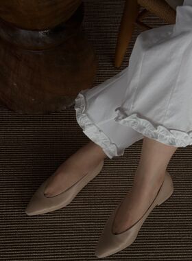 Q姐“L*P单鞋”鼎鼎奢进口胎羊皮单鞋 53X052