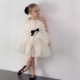 无袖 欧美高端女童ins风格 走秀表演礼服裙夏季 连衣裙儿童公主裙