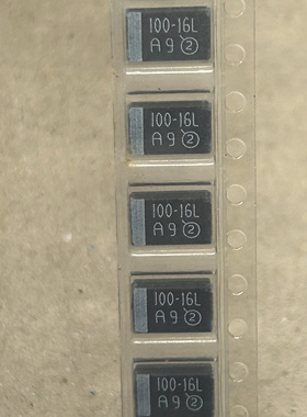 293D107X9016D2TE3 16V100uF D型 VISHAY威世黑色钽电容100-16L