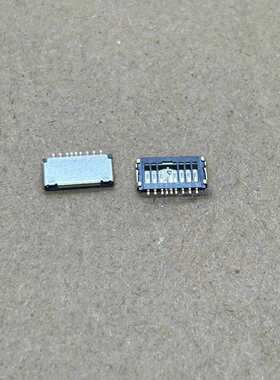 TF卡座迷你短体简易 4+5P检测脚 1.5H 9P MICRO SD内存卡槽 贴片