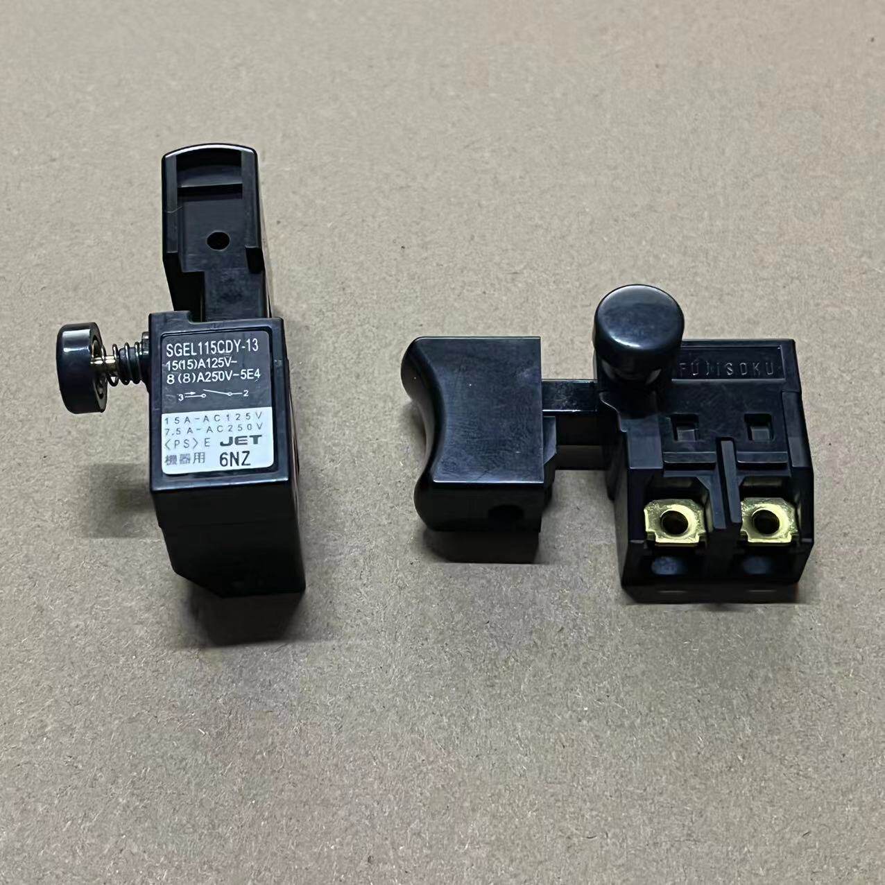 日本牧田电刨KP0800X电动工具手提刨开关8A250V/15A125V开关