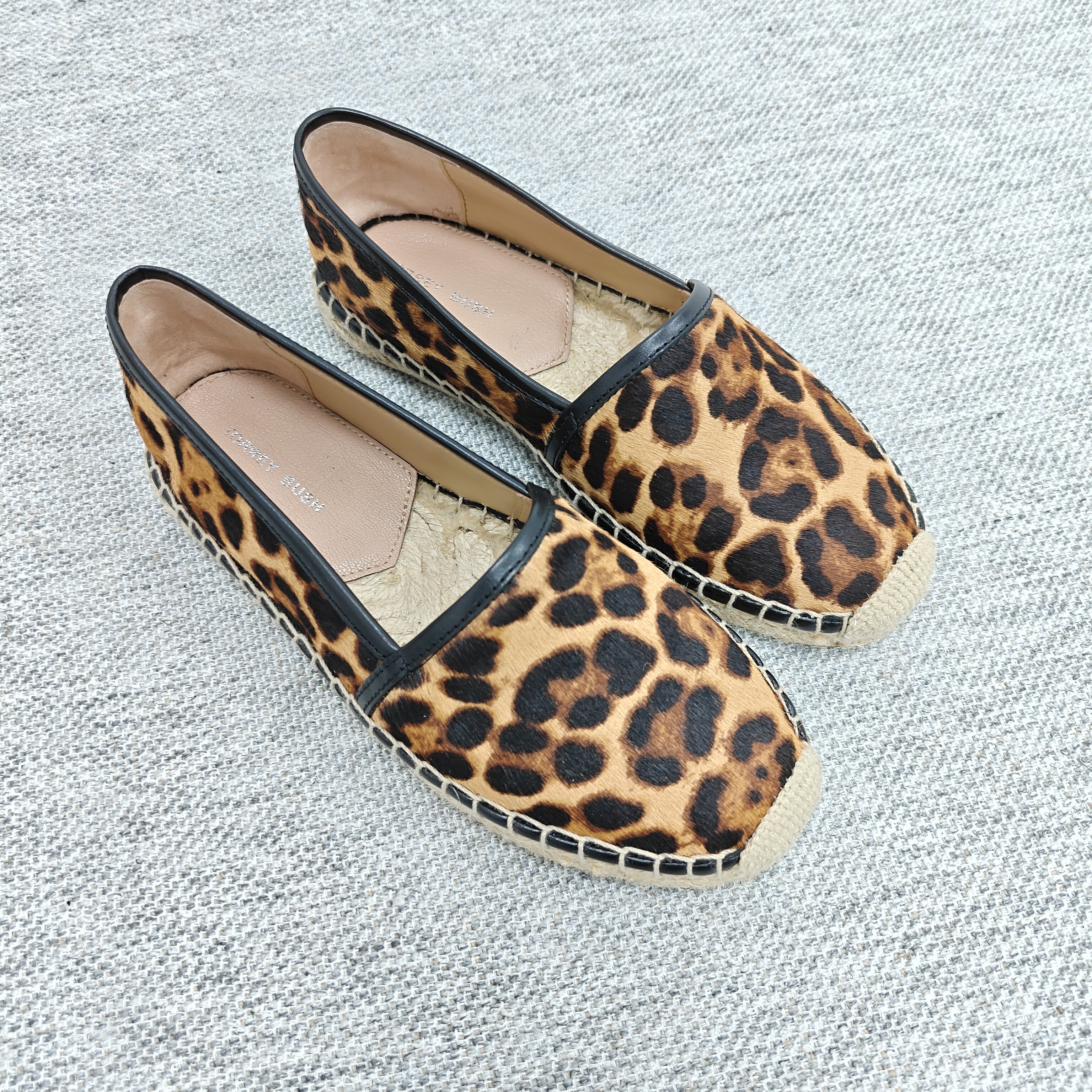 新款渔夫平底小香风春秋豹纹马毛鞋编织浅口鞋女韩版低跟圆头单鞋,女鞋,渔夫鞋,淘宝优惠券,粉丝福利购,淘宝优惠卷