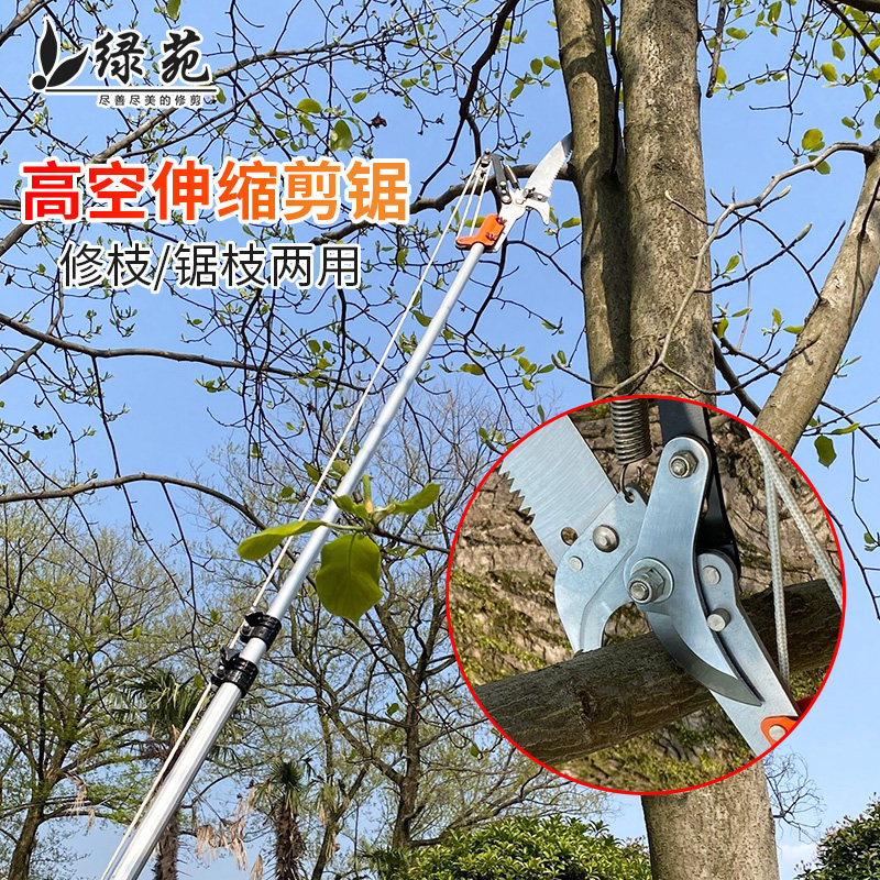超长园林果树工具高枝剪图片