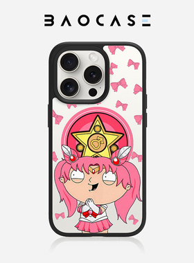 BAOCASE恶搞之家美少女饺子苹果15promax手机壳磁吸适用iPhone14promax磁吸防摔苹果13promax潮流小众款原创
