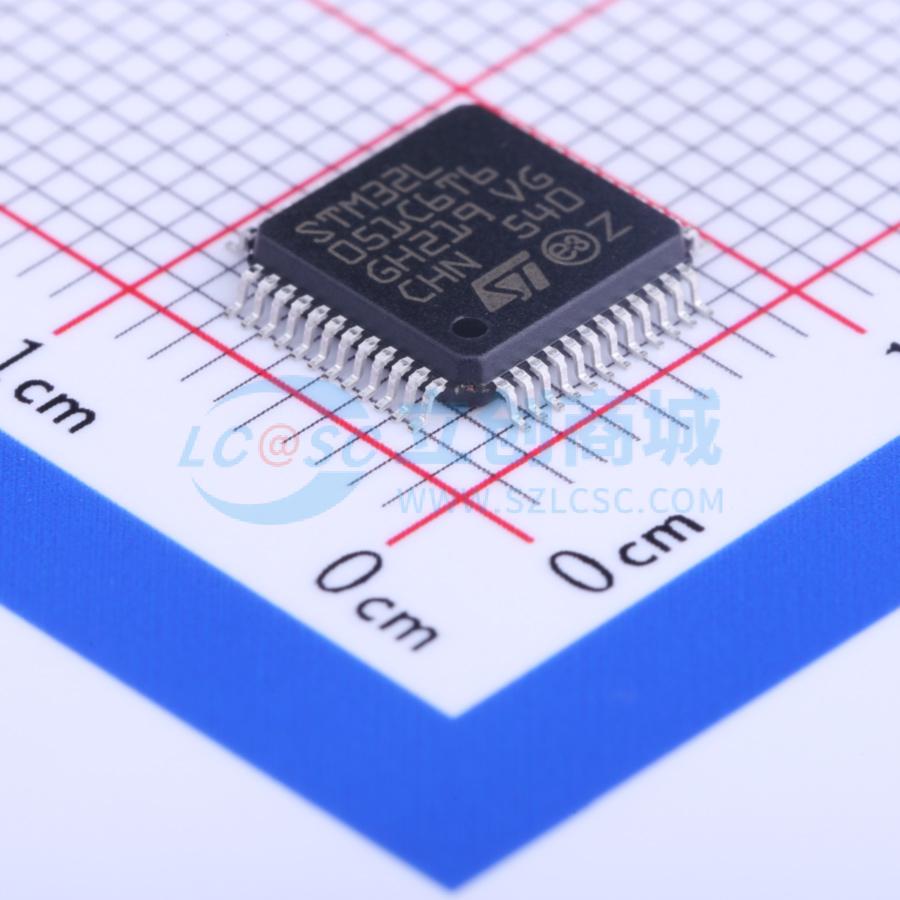 STM32L051C6T6 LQFP48 32位微控制器 MCU单片机现货配单 回收库存