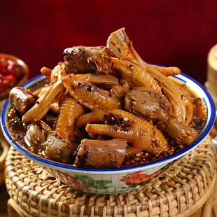 云南陈欢思茅二中糊辣子鸡脚 即食零食麻辣鸡胗鸡爪 中通冷链发货