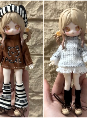 8分潘妮的宝盒邦倪兔阿巳体可动人偶Ob11娃衣bjd12分17厘米娃衣