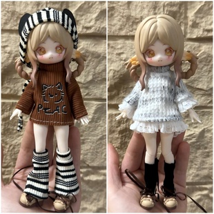 8分潘妮的宝盒邦倪兔阿巳体可动人偶Ob11娃衣bjd12分17厘米娃衣