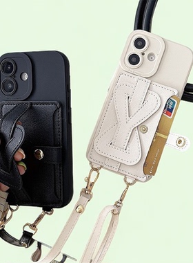 oppo适用A5手机壳Reno 13 K12K11K10K9插卡包FindX7X6X5X3X8S卡套A3A2A1 Pro零钱包A32A97A55A56背带挂绳A93s