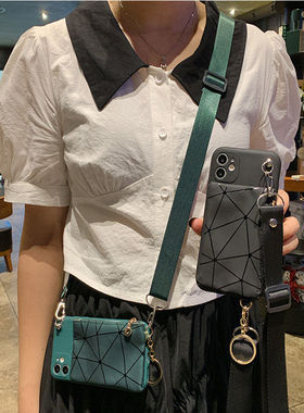 C55三星S24手机壳S25零钱包S23S22S21 Ultra卡包A56背包A55A54A53A52斜挎背带挂绳A36A35A34A16A15适用Note20