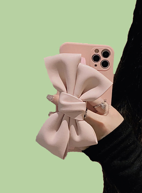 OnePlus适用一加13T手机壳11 12蝴蝶结手腕带Ace5至尊版Ace3 Ace2 Pro粉红色Ace 3V 2V女款Aec竟速版9RT全包8