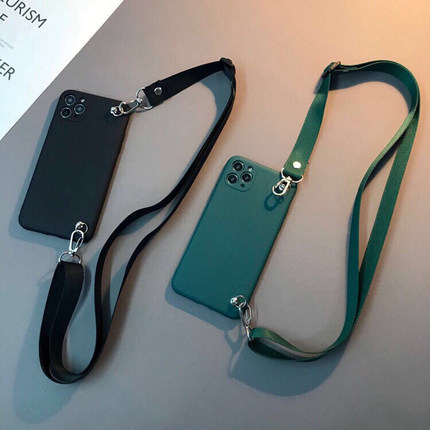 Note12Turbo4适用小米15手机壳14C横跨背带K80K50K60K70至尊版13C红米Note14Pro斜挎挂绳Note13墨绿9A黑色K40