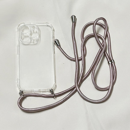 oppo适用A5手机壳Reno15 14 13 12 11 K10K9透明FindX9X8X7X6X5X3孔孝真同款A6A3A2A1斜挎背带A36A58x全包A57