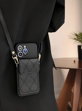 oppo适用A6手机壳Reno15 14K13K12K11K10K9斜挎零钱包FindX9X8X7X6X5X3卡包A5A3A2A1Pro卡套A72A96A57挂绳A58