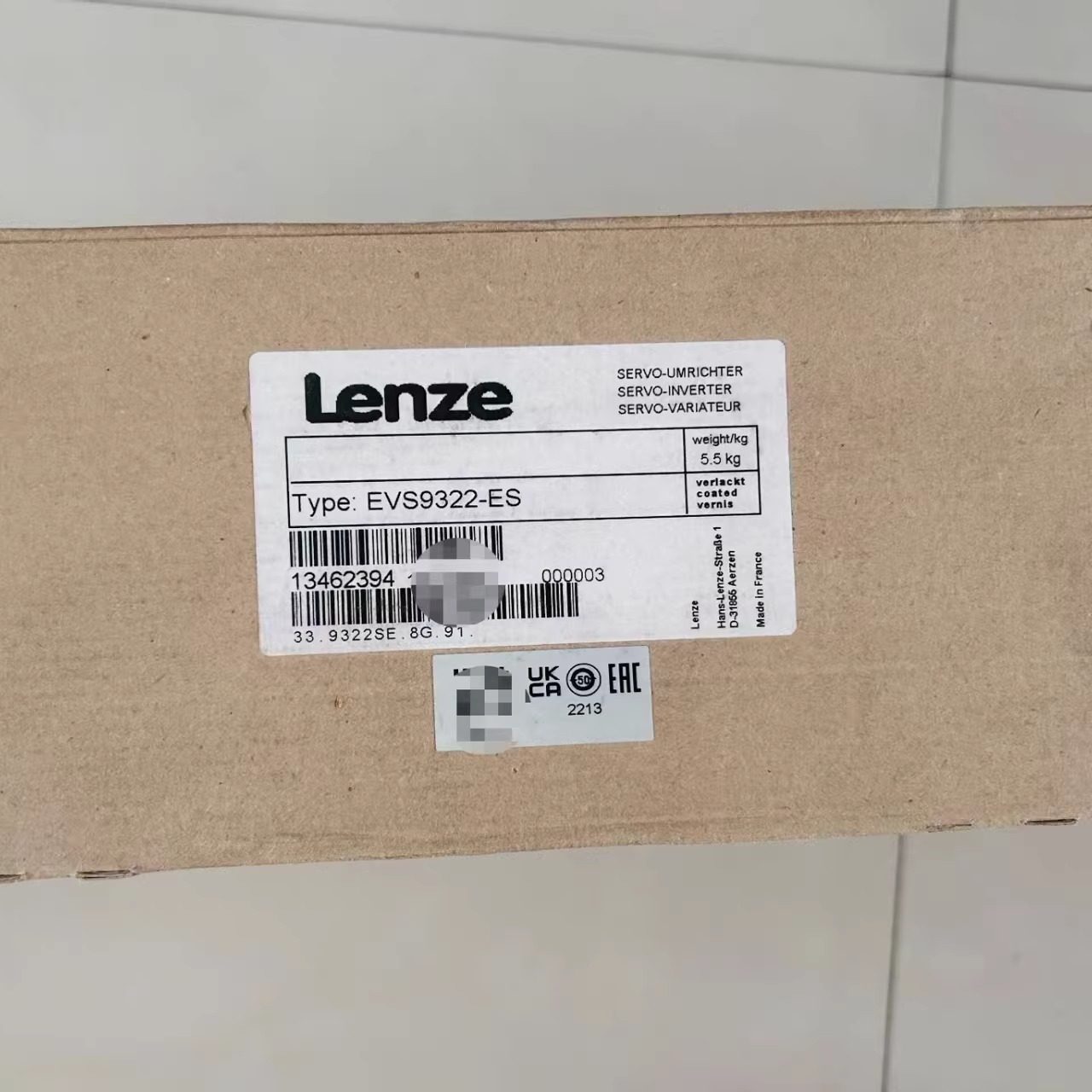 Lenze伦茨伺服驱动器 EVS9322-ES