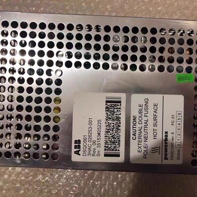 ABB工业机器人配件 DSQC661电源模块 3HAC026253-001