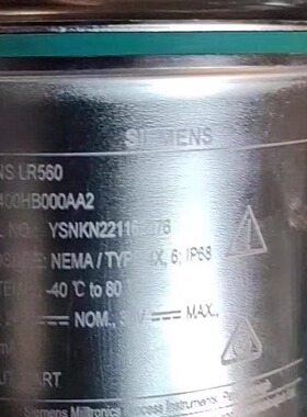 SIEMENS西门子LR560雷达液位计 7ML5440-0HB00-0AA2