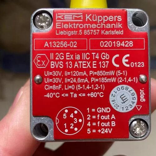 KEM A13256-02脉冲放大器  II 2G Ex ia IIC T4 Gb