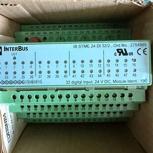 PHOENIX菲尼克斯 IB STME 24 DI 32/2输入模块 2754985