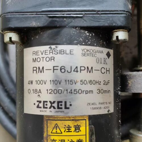 ZEXEL RM-F6J4PM-CH 发电机调速马达全新带总成