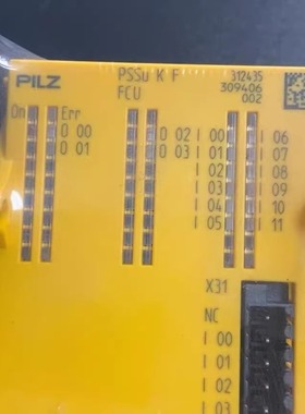PILZ皮尔兹 PSSu K F FCU安全继电器 312435