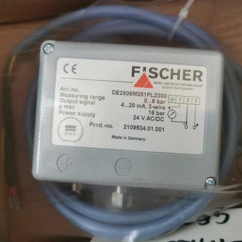 fischer压差传感器 DE2806M281PLZ000