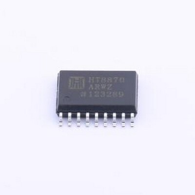 HT8870ARWZ 电信接口IC 双音多频(DTMF) WSOP-18