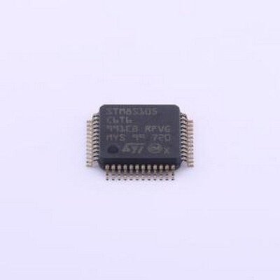 STM8S105C6T6 单片机(MCU/MPU/SOC) 主流基本型系列8位MCU，具有3
