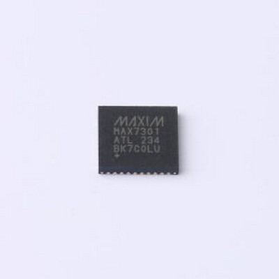 MAX7301ATL+T I/O扩展器 4线接口，2.5V至5.5V，20端口和28端口I/