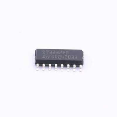 ST3232EBDR RS232芯片 ST3232EB, ST3232EC ±15 kV ESD保护 3到5
