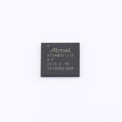 ATSAMD51J19A-MFT 单片机(MCU/MPU/SOC) ATSAMD51J19A-MFT QFN-64