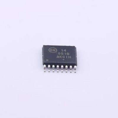 MC14051BDTR2G 模拟开关/多路复用器 MC14051B 8通道模拟多路复用