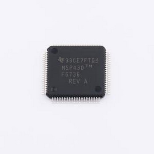 MSP430F6736IPN 单片机(MCU/MPU/SOC) 具有 3 个 Σ-Δ ADC、LCD