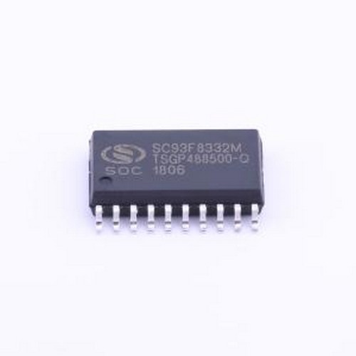 SC93F8332M20U 单片机(MCU/MPU/SOC) SC93F8332M20U SOP-20-300mi