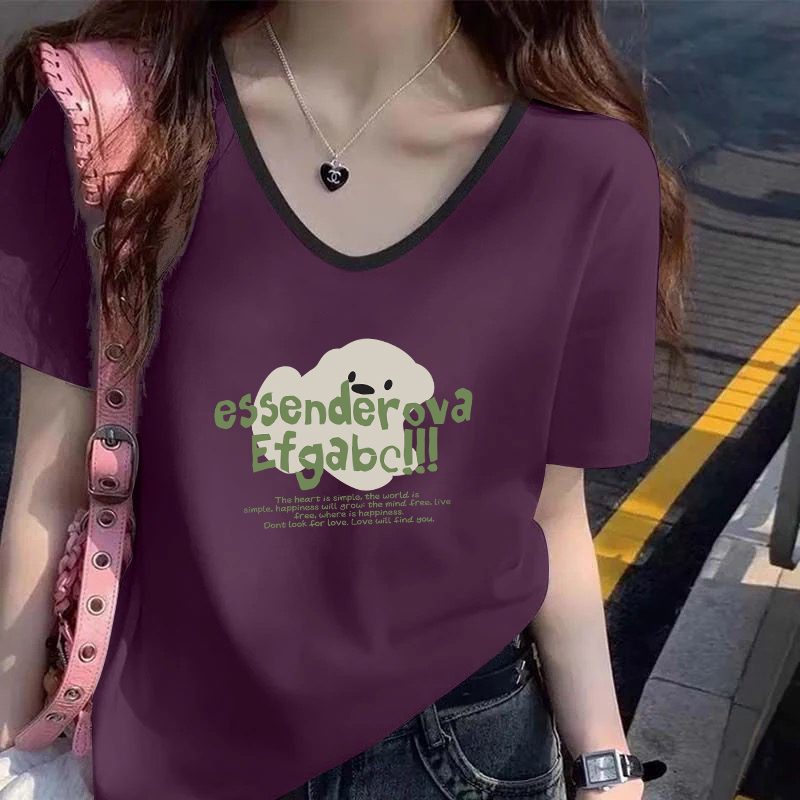 外贸原单女装夏季纯棉短