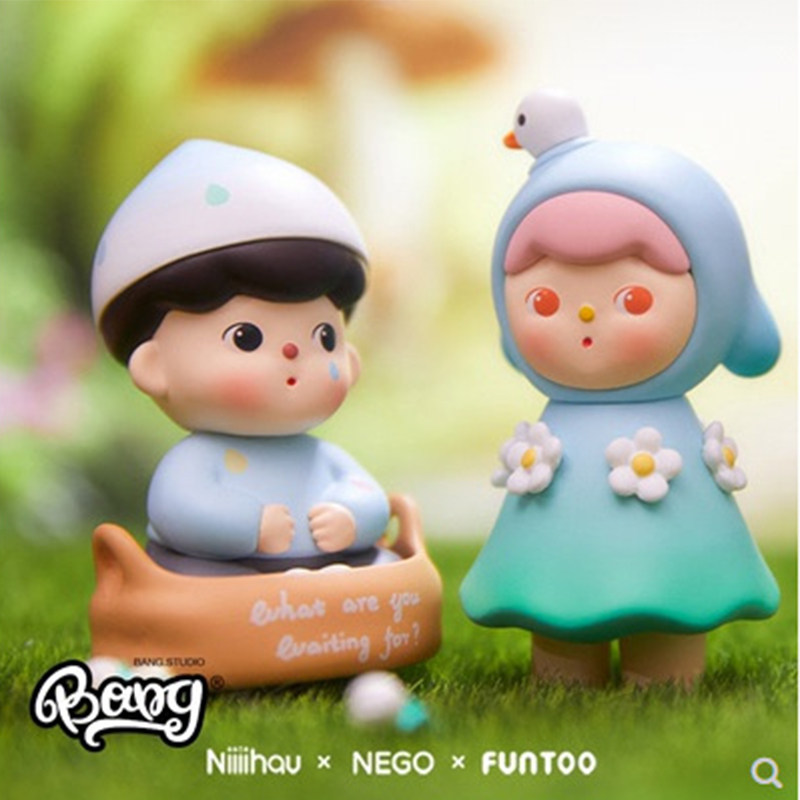 正版niiiihau你好岛nego有我陪你呀系列潮玩盲盒手办精致可爱礼物