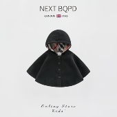 英国NEXTBQPD婴儿毛呢斗篷秋冬加厚宝宝防风披肩连帽儿童保暖外套