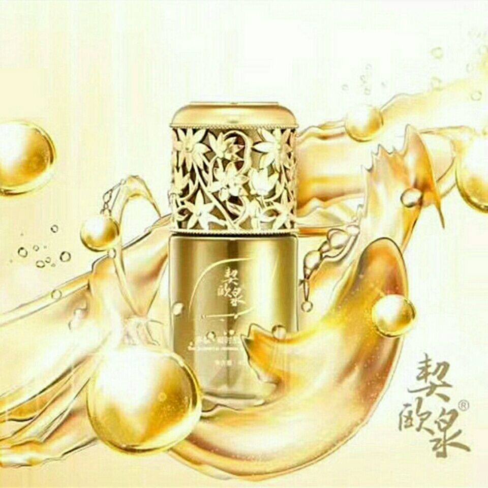 契欧泉多肽凝时肌活精华露40ml弹力保湿提补水拉紧致抗皱契色正品