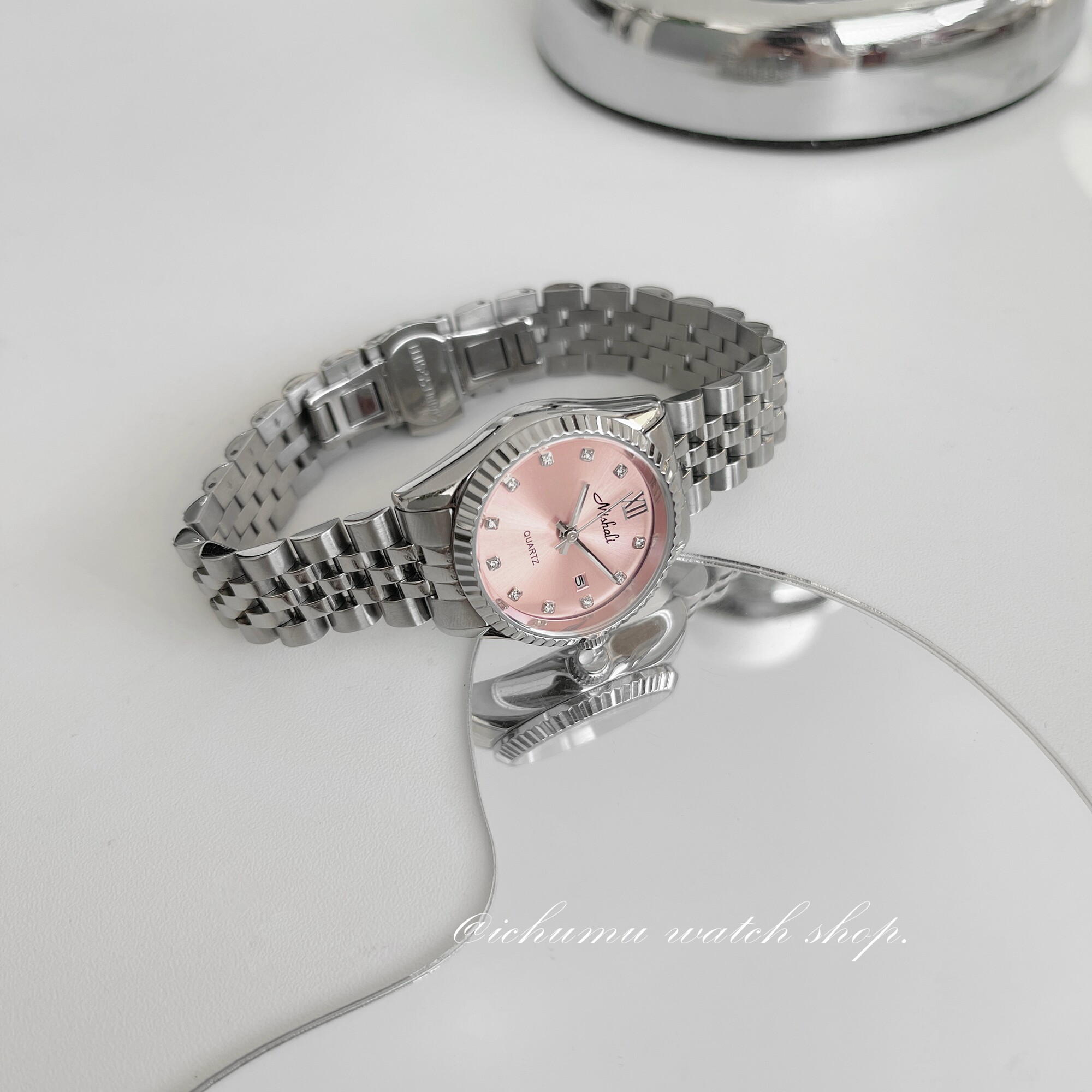 初目iChumu手表女2024新款轻奢小众女士女款学生初高中钢带高颜值