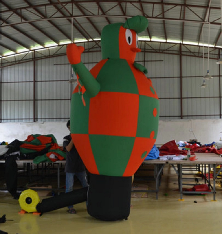 充气吉祥物卡通气模人 充气拱门幼儿园跳舞人气球广场开业活动