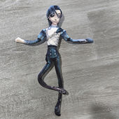 老鼠干新款 骑士调香师原皮超细手脚可活动凹造型可定制公仔抽象