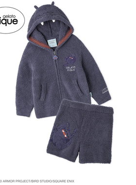 gelato pique25秋冬新品儿童睡衣套装勇者斗恶龙多拉奇PKNT255418