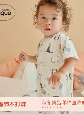 gelato pique25秋冬新品婴儿米菲联名水族馆满印连体服PBCO254417