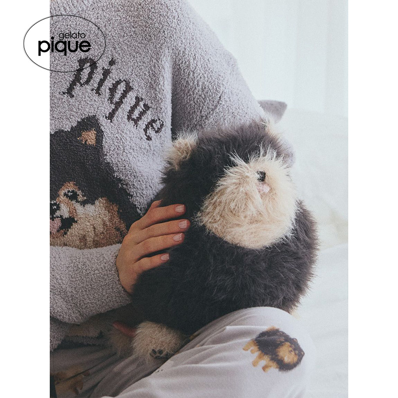 gelatopique博美犬毛绒纸巾套